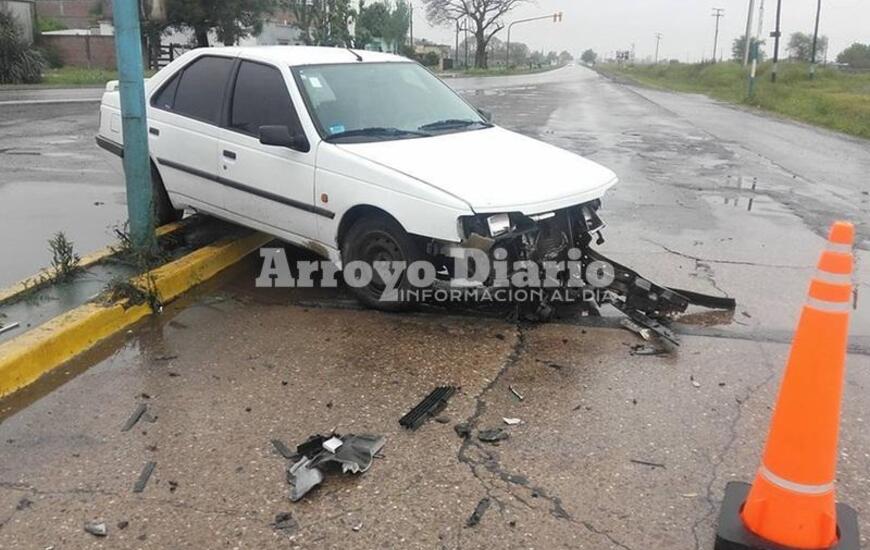 Imagen de Accidente a la altura del Cristo