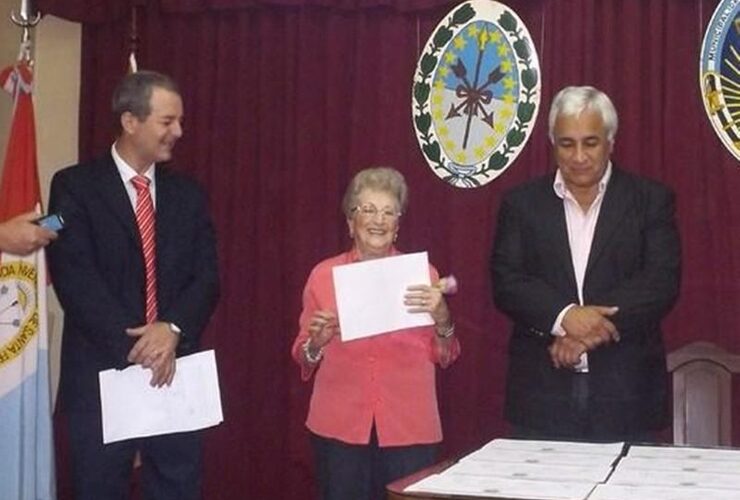 Distinción. En marzo de 2013 y en el marco del Día de la Mujer, el HCM reconoció a las Mujeres de Cáritas por su enorme trabajo solidario. Foto: Archivo AD