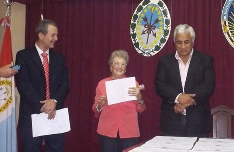 Distinción. En marzo de 2013 y en el marco del Día de la Mujer, el HCM reconoció a las Mujeres de Cáritas por su enorme trabajo solidario. Foto: Archivo AD