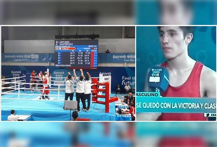 Imagen de Ganó Mirco Cuello y pasó a semifinales