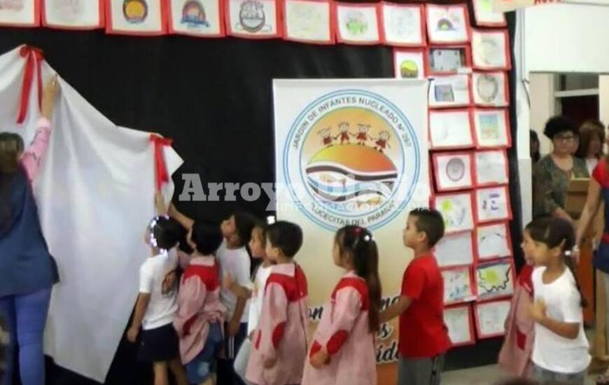 Con alegr&iacute;a y entusiasmo. El momento de dar a conocer oficialmente el logo se vivi&oacute; con gran algarab&iacute;a