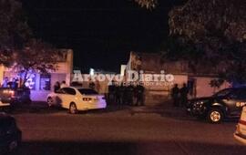 A cargo de la sub 11. El procedimiento tambi&eacute;n cont&oacute; con colaboraci&oacute;n de Comando Radioel&eacute;ctrico de Arroyo Seco y del Cuerpo de Infanter&iacute;a Rosario.