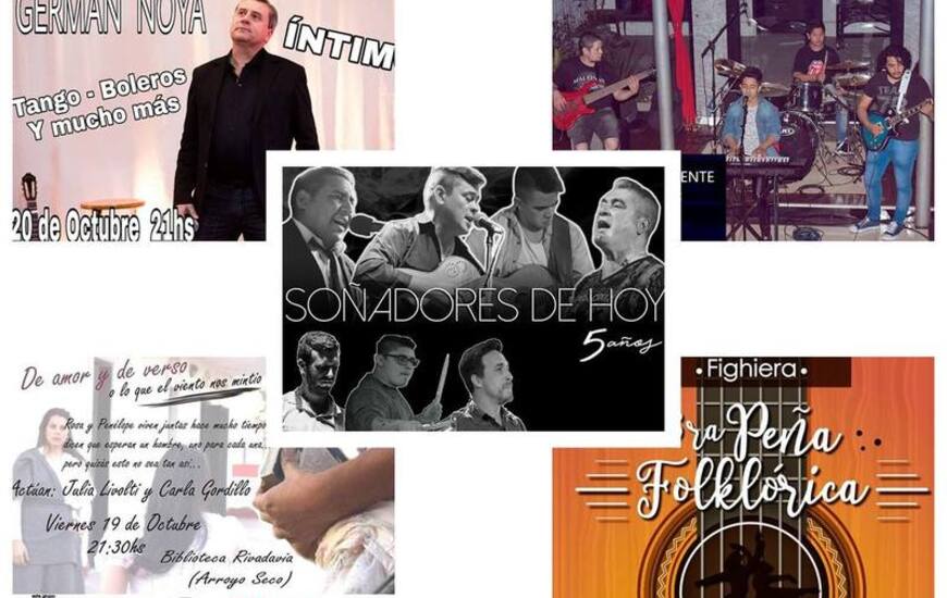 Imagen de Agenda Cultural: Teatro y m&uacute;sica para alquilar balcones