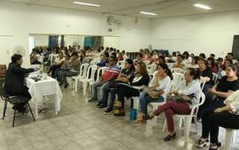Muy buena asistencia. Muchos fueron los interesados que se inscribieron para poder participar de este curso. Foto: Municipalidad