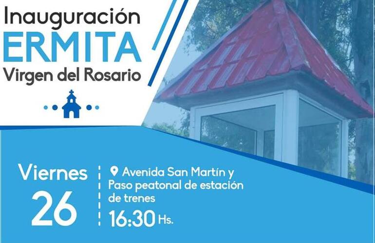 Imagen de El viernes se inaugurará la nueva ermita de la Virgen del Rosario