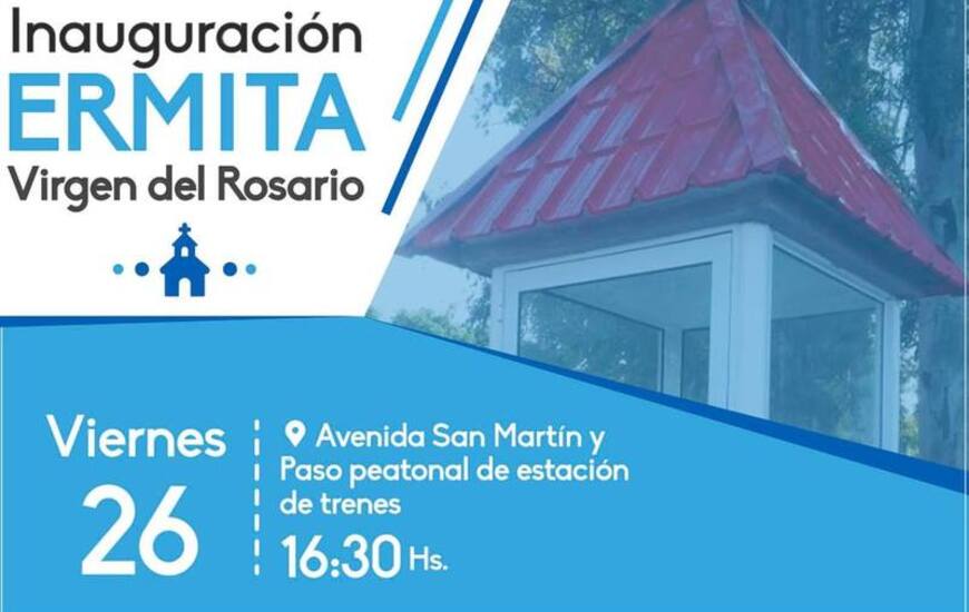 Imagen de El viernes se inaugurar&aacute; la nueva ermita de la Virgen del Rosario