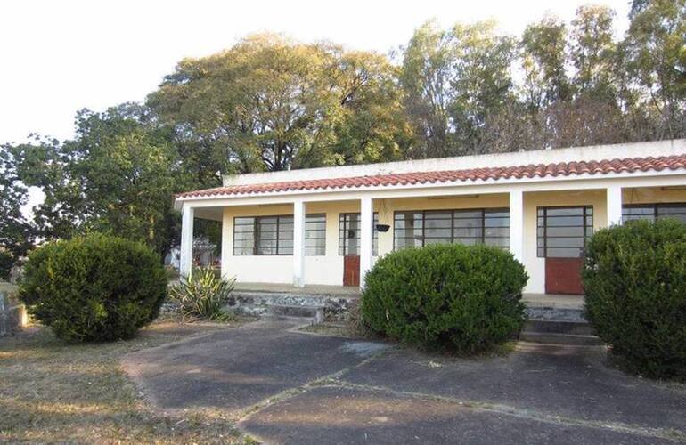 El lugar. La finca donde tuvo lugar la fiesta con gran asistencia pero sin habilitaci&oacute;n.