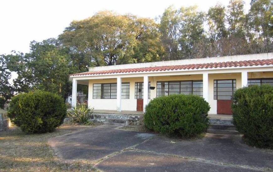 El lugar. La finca donde tuvo lugar la fiesta con gran asistencia pero sin habilitación.