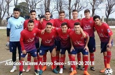 Imagen de La Sub-20 de Talleres Arroyo Seco finalizó bien arriba