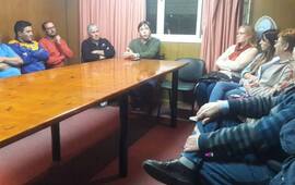 Imagen de Reuni&oacute;n entre las instituciones de Fighiera