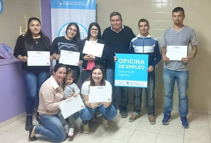 Imagen de Egresados Curso de Auxiliar en Liquidación de Sueldos