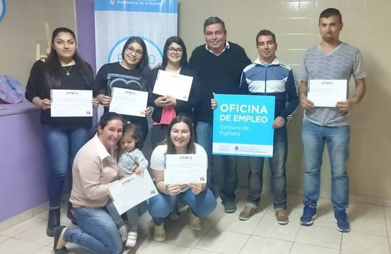 Imagen de Egresados Curso de Auxiliar en Liquidación de Sueldos