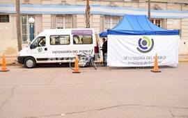 La oficina m&oacute;vil tambi&eacute;n pas&oacute; por Arroyo Seco. Foto: Archivo AD