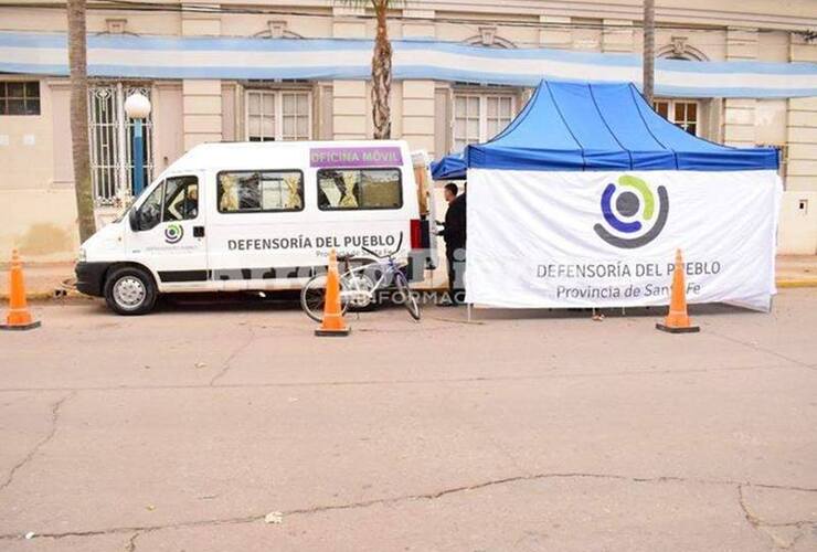 La oficina móvil también pasó por Arroyo Seco. Foto: Archivo AD