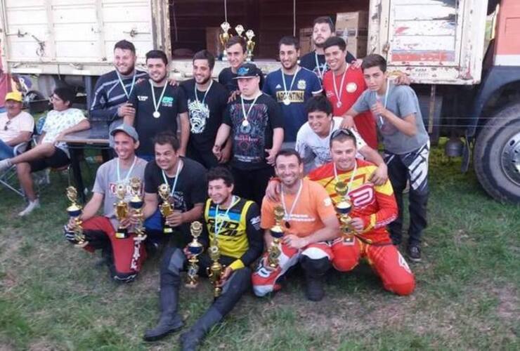 Imagen de Sexto lugar  para Mat&iacute;as Garramendi con su Zanella 80 CC