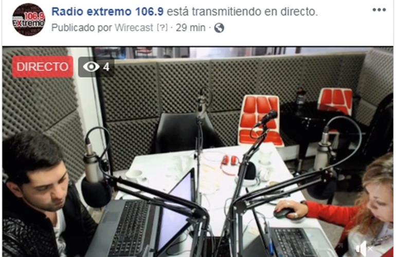 Imagen de Emisión EN VIVO, Dos & Pico Radio Extremo 106.9