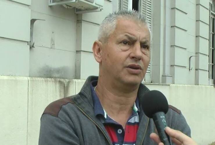Rodolfo Barducci dialogó esta mañana con los medios de la ciudad. Foto: Nicolás Trabaina.