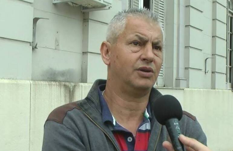 Rodolfo Barducci dialogó esta mañana con los medios de la ciudad. Foto: Nicolás Trabaina.