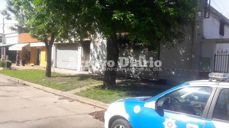 La vivienda se incendió en la noche del día martes.