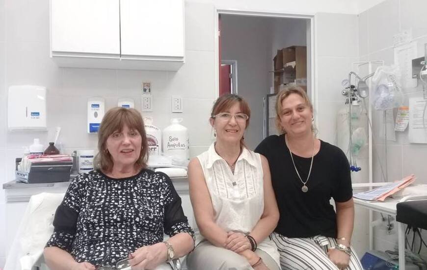 En la foto. Parte del equipo del Centro Integrador Comunitario (CIC)