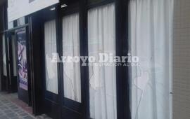 As&iacute; dejaron el frente del templo.