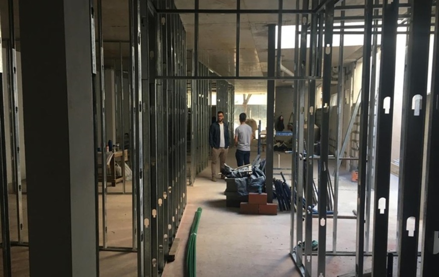 Poco a poco va tomando forma. El objetivo es tener inaugurado este nuevo Centro hacia marzo del a&ntilde;o pr&oacute;ximo.