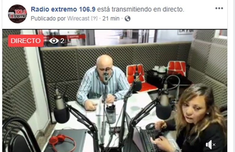 Imagen de Emisión EN VIVO, Dos & Pico Radio Extremo 106.9