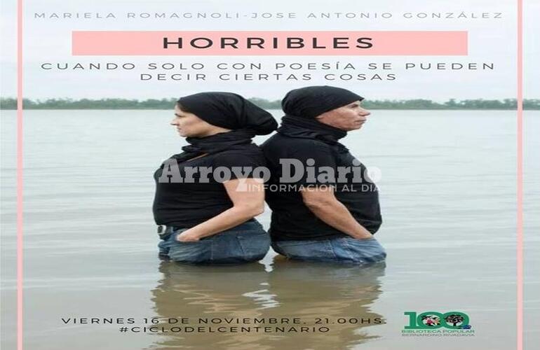 Mariela Romagnoli y Jos&eacute; Gonz&aacute;lez, esta noche, desde las 21:00hs, en la Biblioteca Popular Bernardino Rivadavia