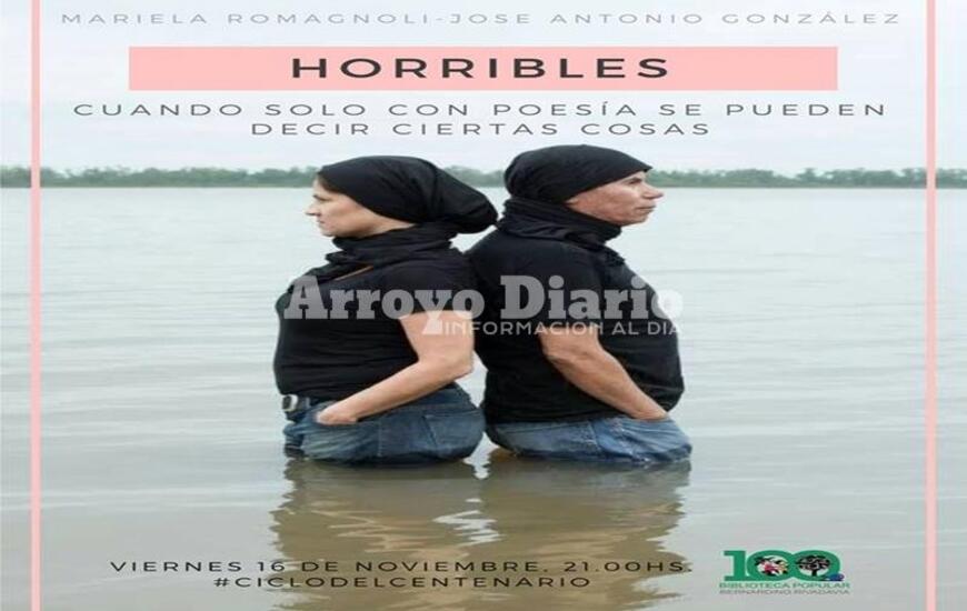 Mariela Romagnoli y Jos&eacute; Gonz&aacute;lez, esta noche, desde las 21:00hs, en la Biblioteca Popular Bernardino Rivadavia