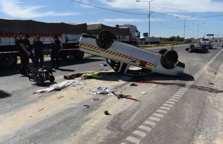 Víctima fatal. En febrero pasado, a la altura de avenida Presidente Perón, se produjo un siniestro donde un joven de 22 años perdió la vida. Foto: La Capital