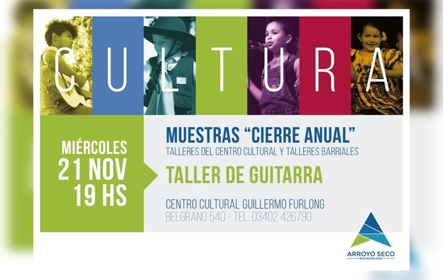 Imagen de Muestra del Taller de Guitarra a cargo del Profesor Eduardo S&aacute;nchez