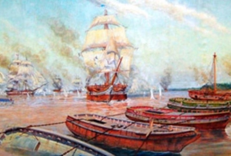El ejército de Rosas se plantó ante el avance de la flota anglofrancesa. Foto: El Historiador