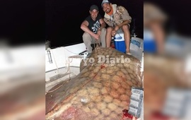 El pez ten&iacute;a 1,70 metros de di&aacute;metro.