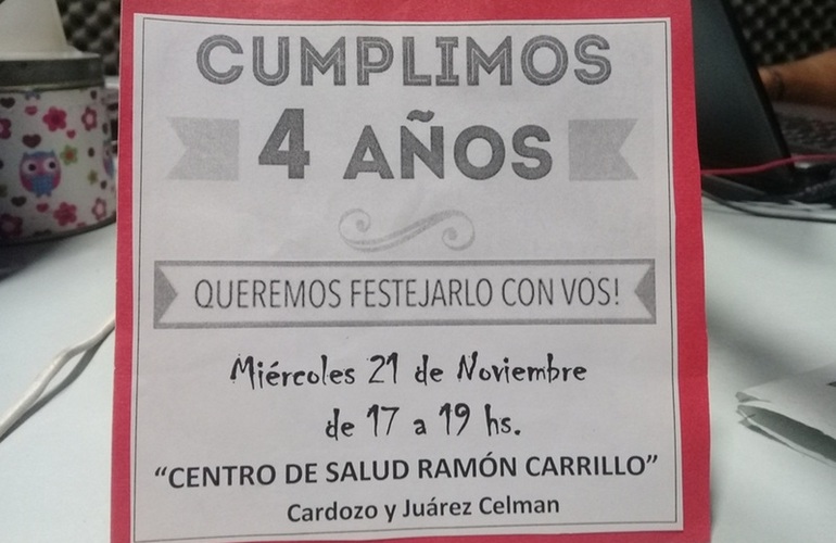 Imagen de El Centro de Salud celebra su 4to. Aniversario