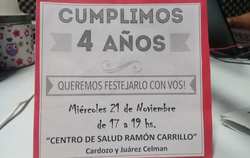 Imagen de El Centro de Salud celebra su 4to. Aniversario