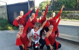 Imagen de Las chicas de �Eli� en lo m&aacute;s alto de la Gimnasia Aer&oacute;bica Nacional
