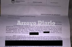 La denuncia se hizo en Rosario.