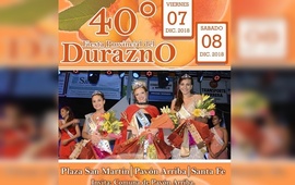 Imagen de Convocan a se&ntilde;oritas para representar a Fighiera en la elecci&oacute;n de la embajadora de la Fiesta Provincial del Durazno