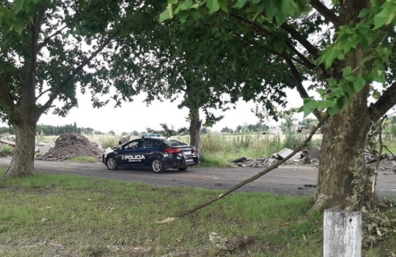 La foto que corresponde a la situaci&oacute;n de esta tarde fue publicada en facebook.