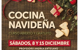 Imagen de ¡Aprovechá, es gratuito!: Curso de cocina navideña