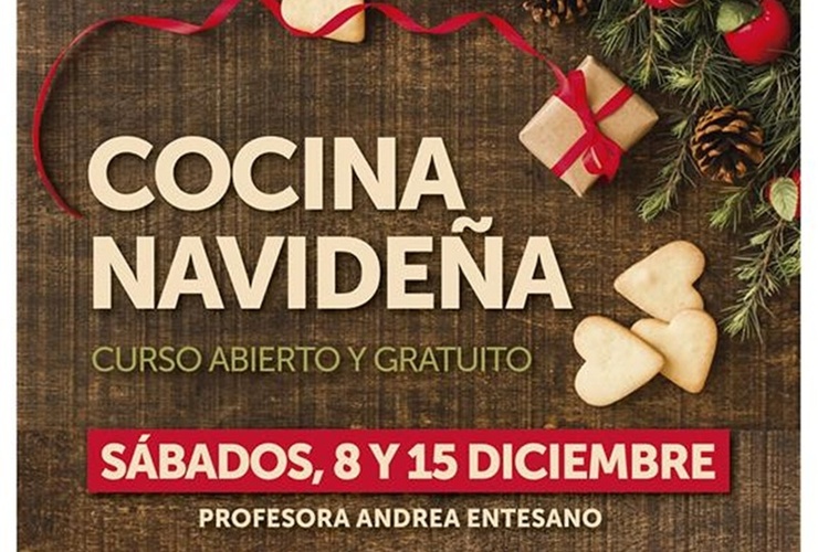 Imagen de ¡Aprovechá, es gratuito!: Curso de cocina navideña