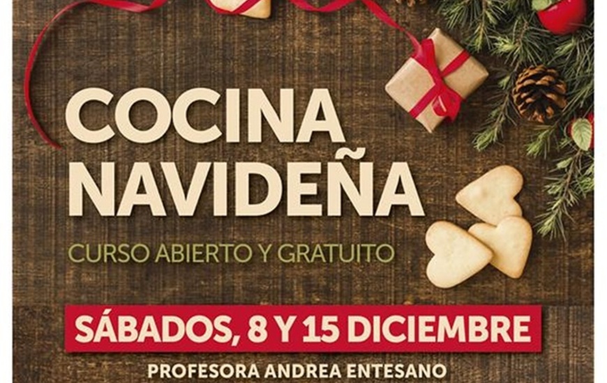Imagen de &iexcl;Aprovech&aacute;, es gratuito!: Curso de cocina navide&ntilde;a