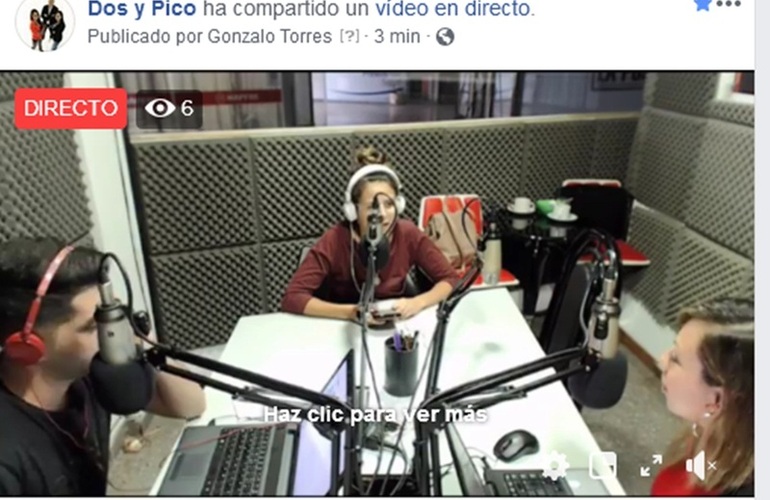 Imagen de Emisión EN DIRECTO de Dos & Pico, Radio Extremo 106.9