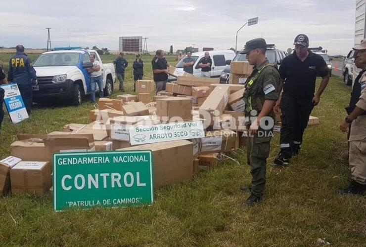 Imagen de Incautan repuestos de autos por 4 millones de pesos