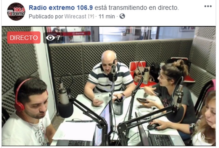 Imagen de Emisión EN DIRECTO de Dos & Pico, Radio Extremo 106.9