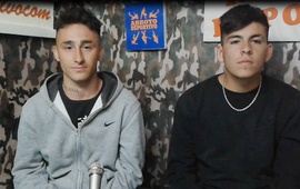 Imagen de Agust&iacute;n Leiva y Alan Dalfonso al F&uacute;tbol de Costa Rica