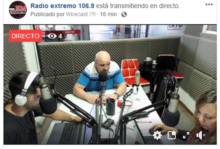 Imagen de Emisión EN DIRECTO de Dos & Pico, Radio Extremo 106.9