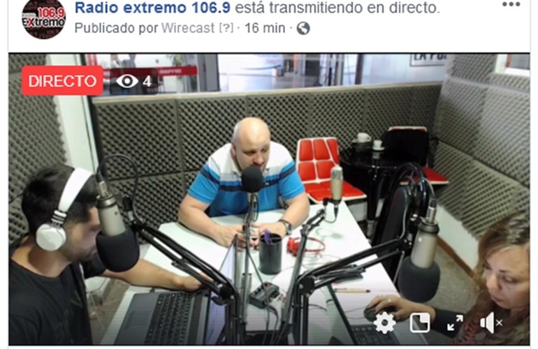 Imagen de Emisión EN DIRECTO de Dos & Pico, Radio Extremo 106.9