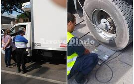 En el día de la fecha. Los controles se efectuaron durante la mañana de hoy.