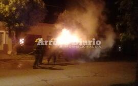 Imagen de Incendio de un acoplado de la Comuna